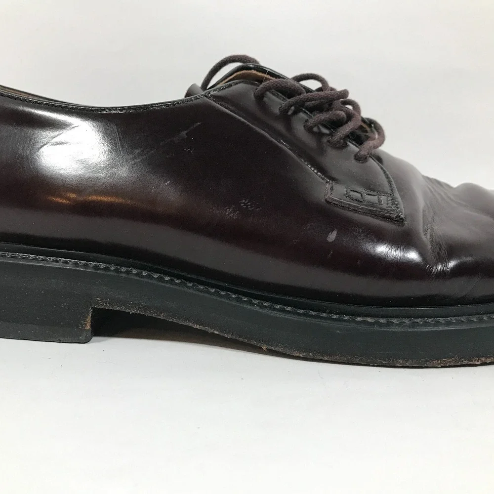 Lloyd Lodz Mens US 11 Brown Leather Oxford Dress Shoes‎ Lace Up Made in Germany